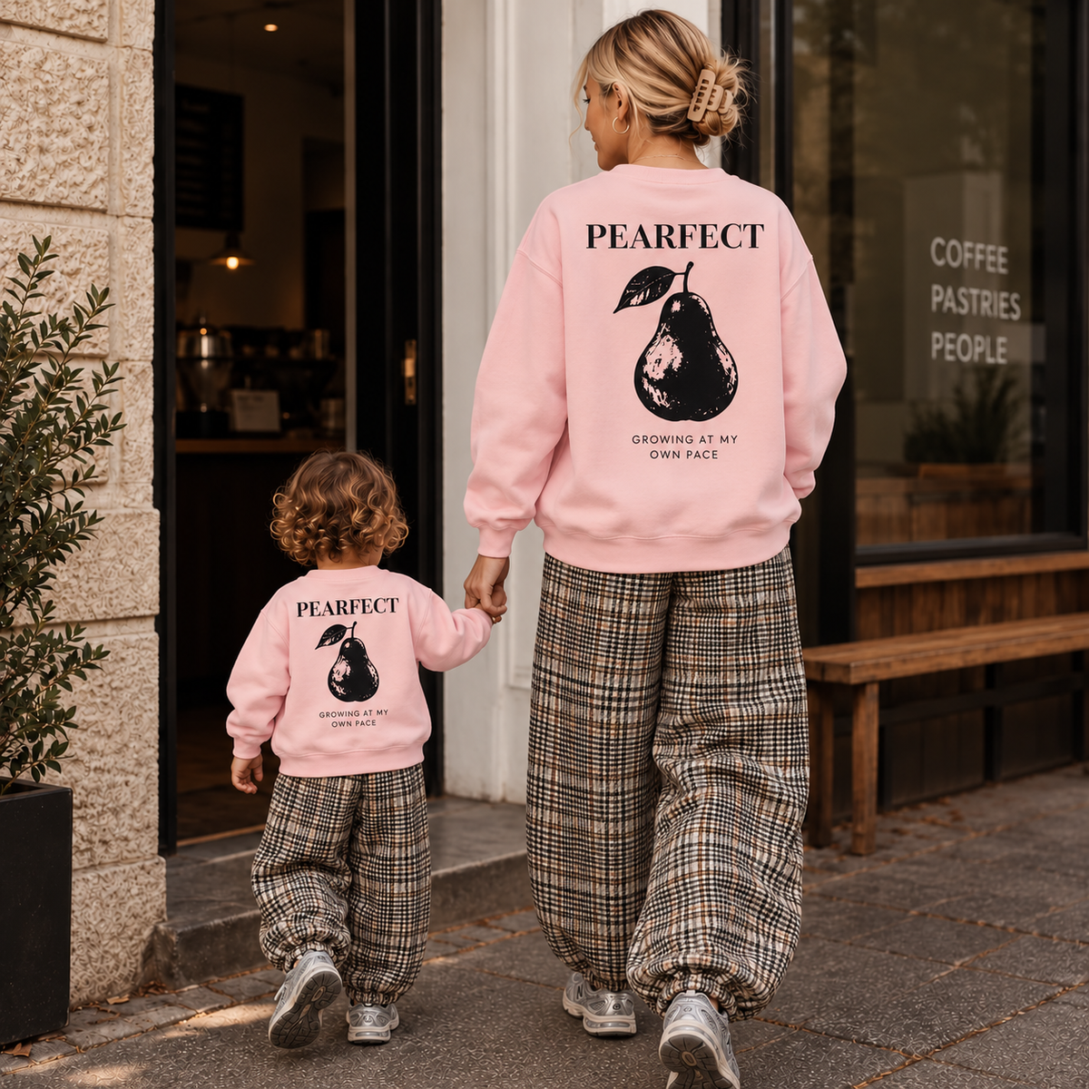 Sweatshirt Pearfect Rose #Farve_Rose