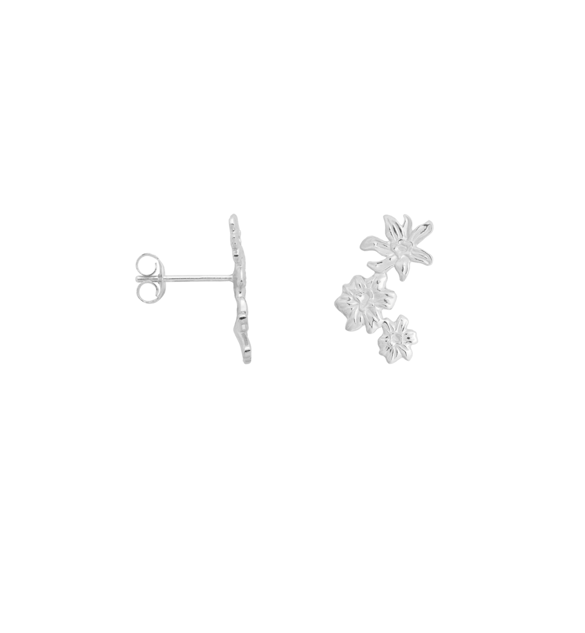 Single Flourish Ørering, forgyldt