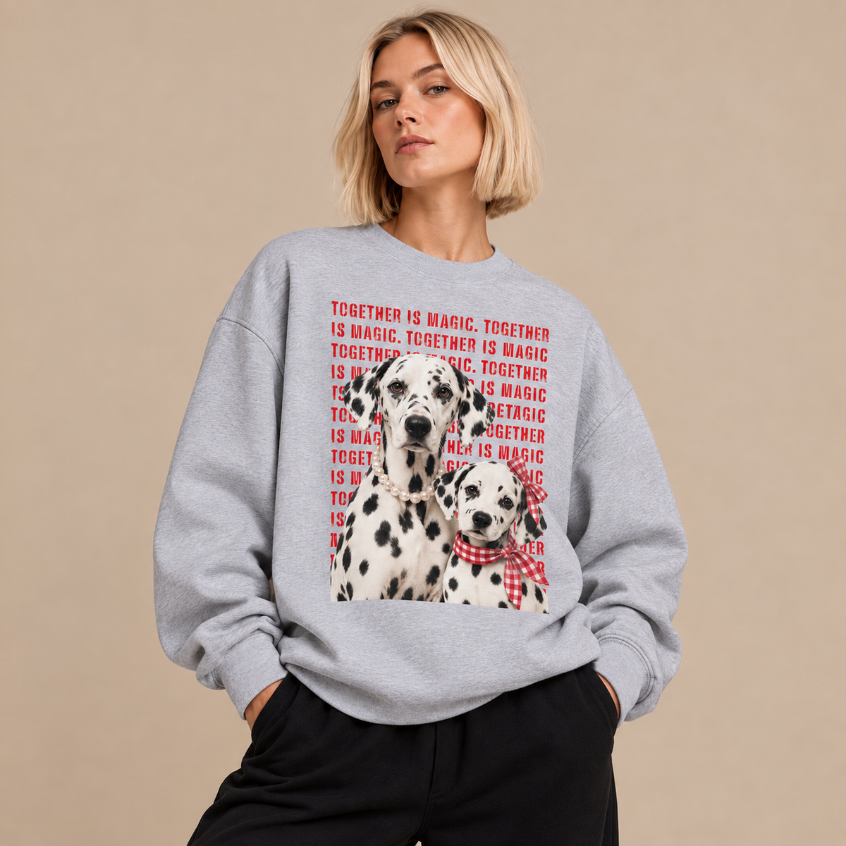 Together sweatshirt Grey #Farve_Grey