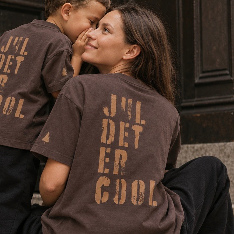 Jul det er cool tee Brown #Farve_Brown