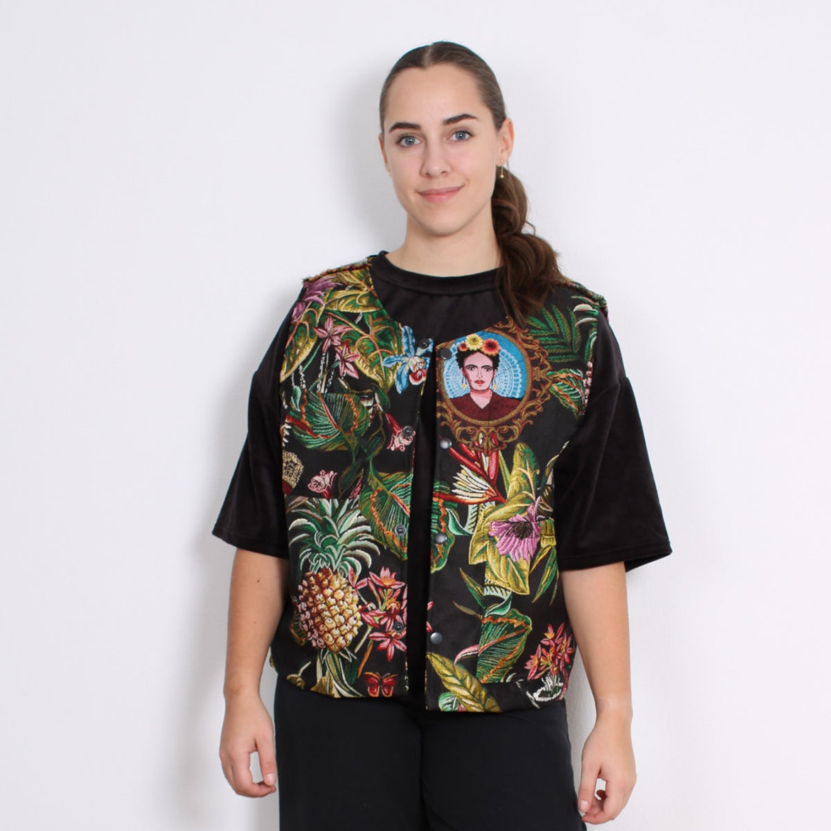 All over printet Vest, Frida