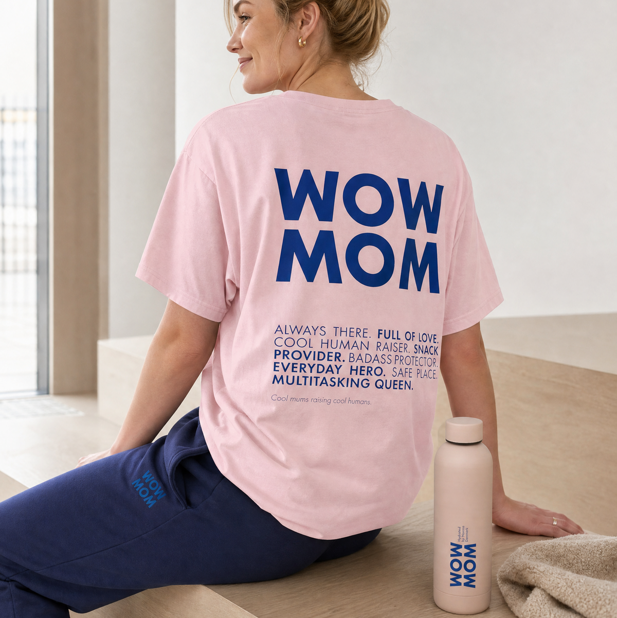 MOM Joggingbukser Navy #Farve_Navy