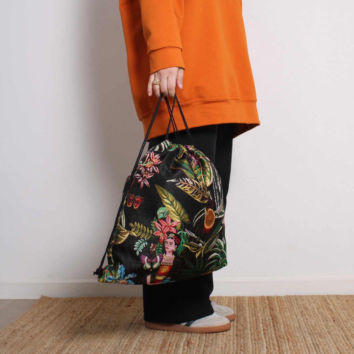 Frida rygsæk, All over Print