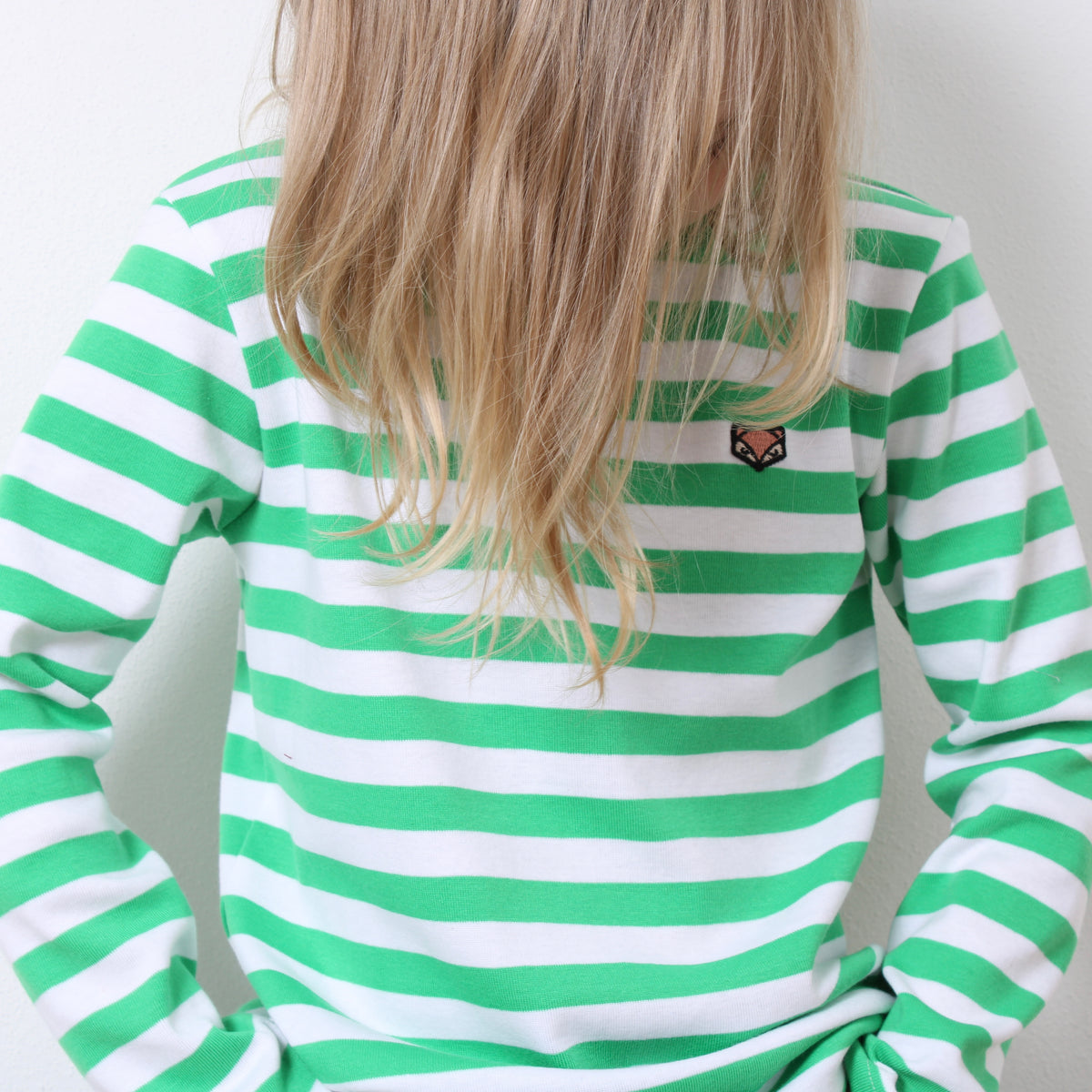 Billie Long Sleeve Tee, Wide Stripes