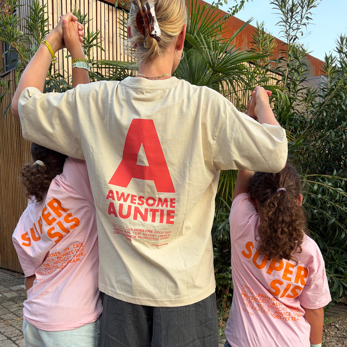 Tee auntie ecru#Farve_ecru