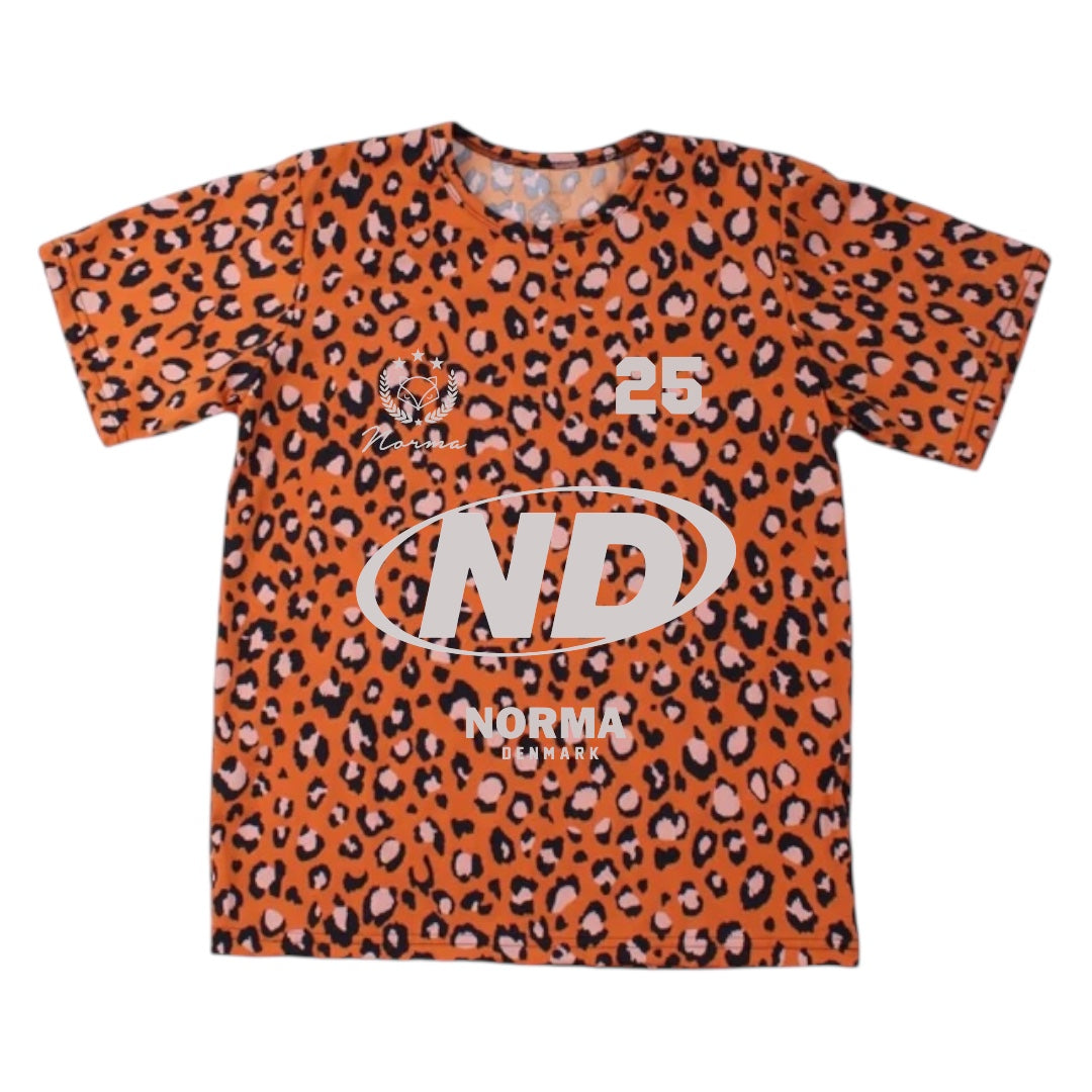 Adian Short Sleeve Oversize Tee, Leo Run