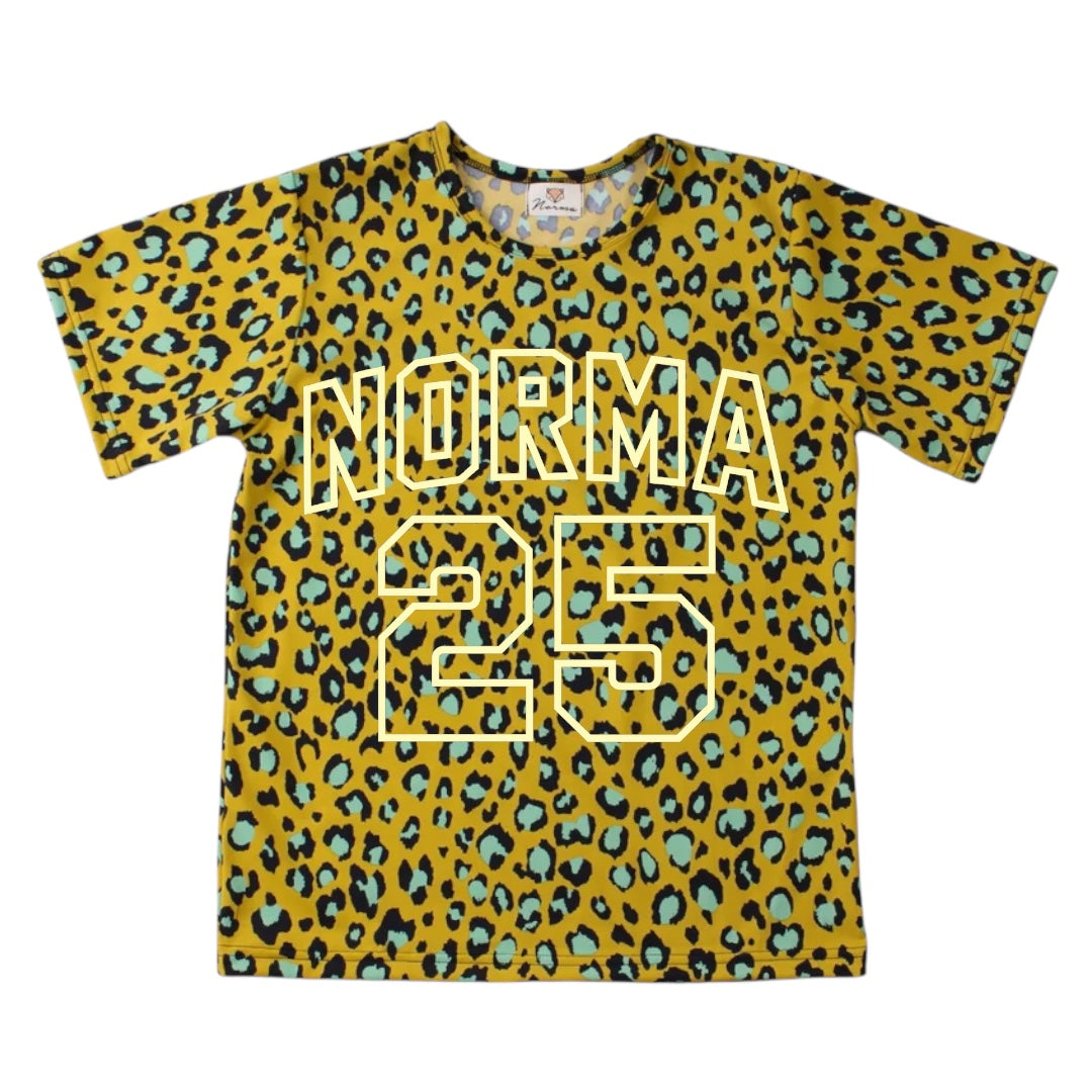 Adian Short Sleeve Oversize Tee, Leo Run
