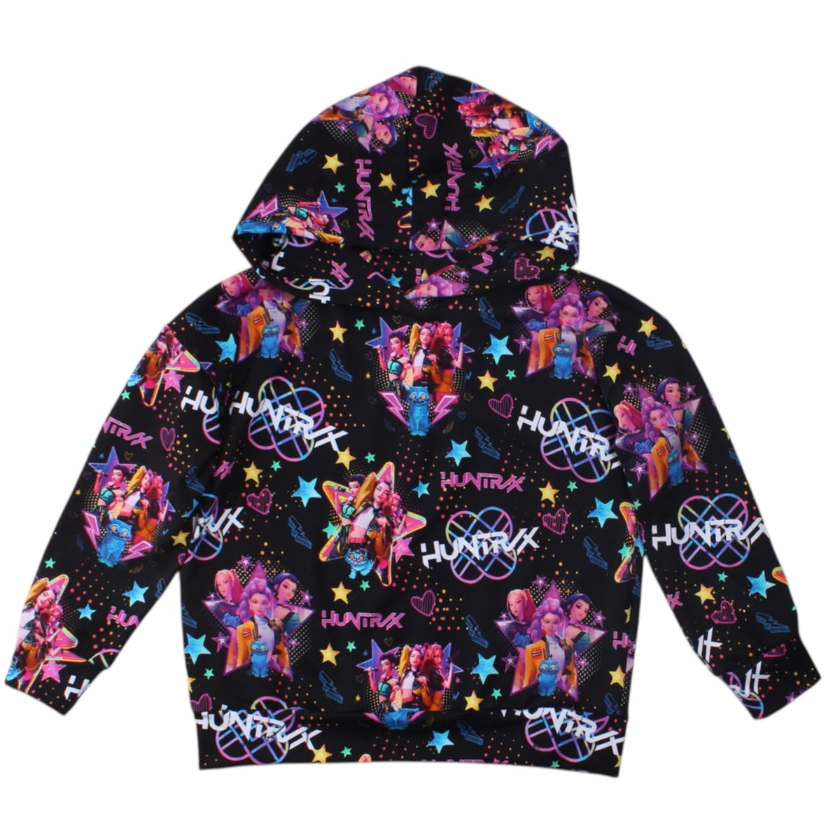Kpop hoodie black#Farve_black