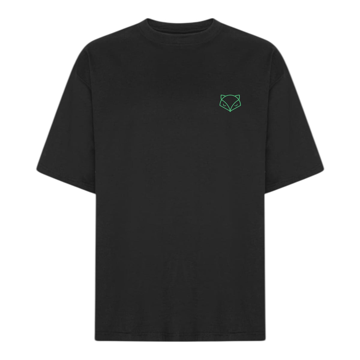 tee locally black/green #Farve_Black/green