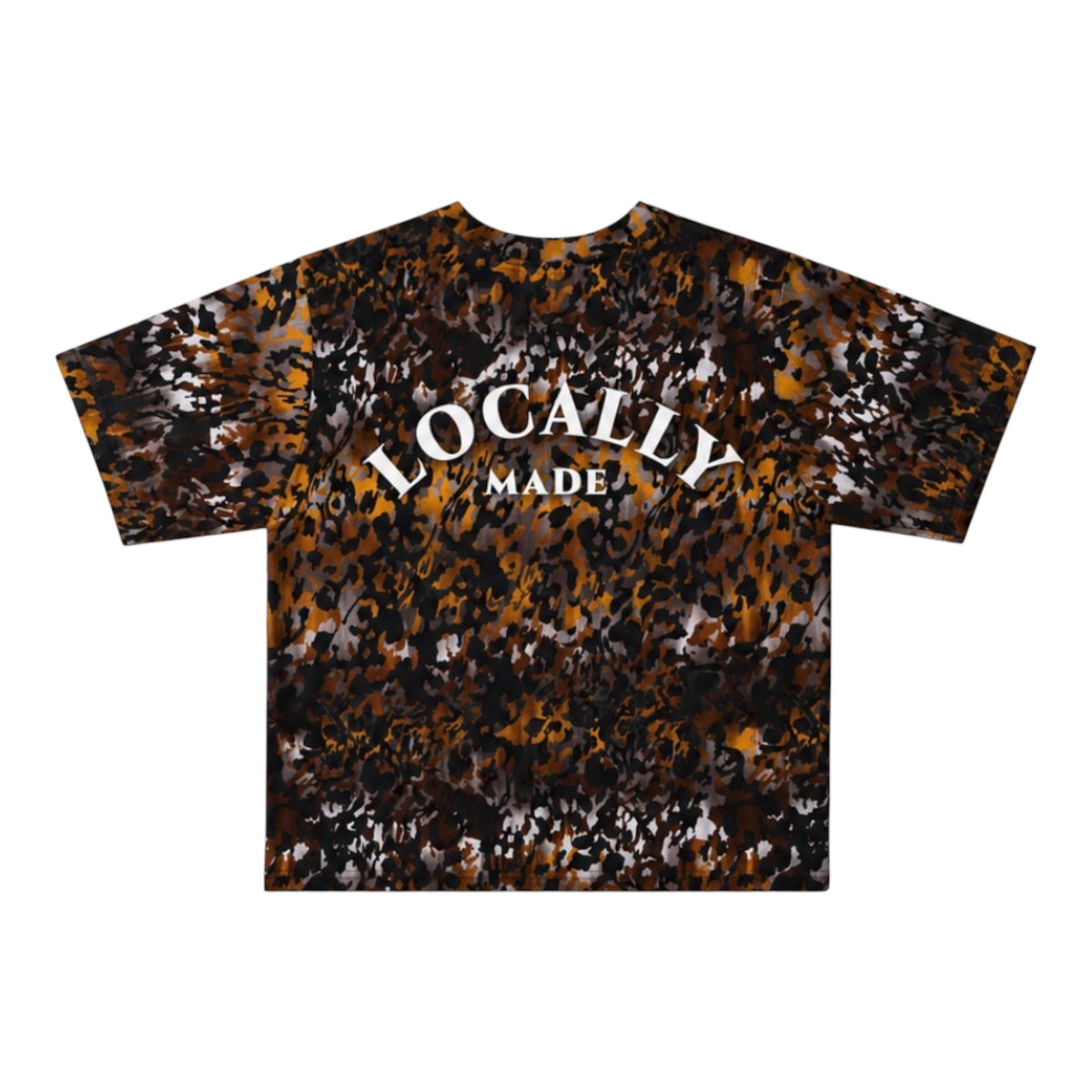 Adian Oversize Tee, Burning Flames