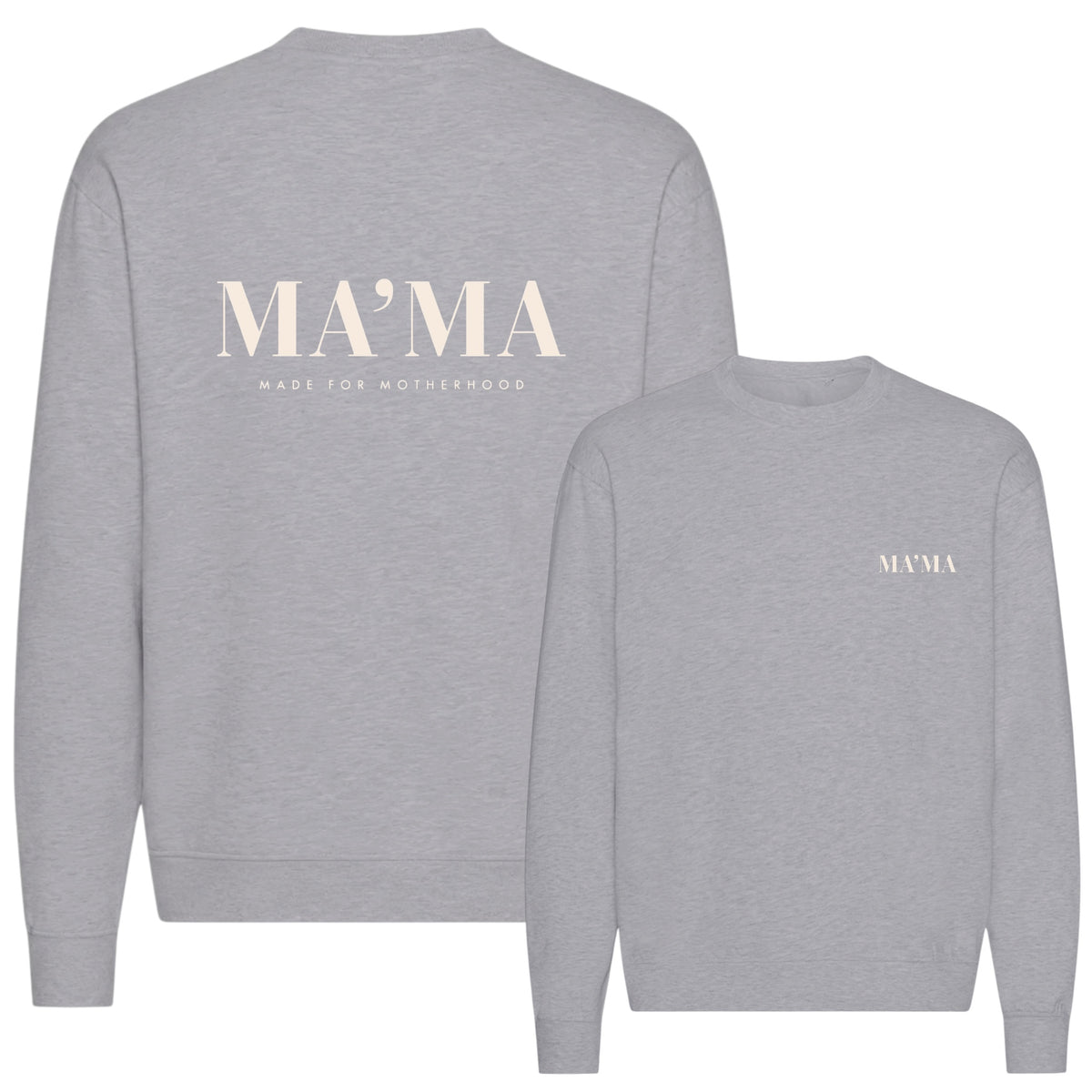 MAMA sweatshirt grey #Farve_Grey