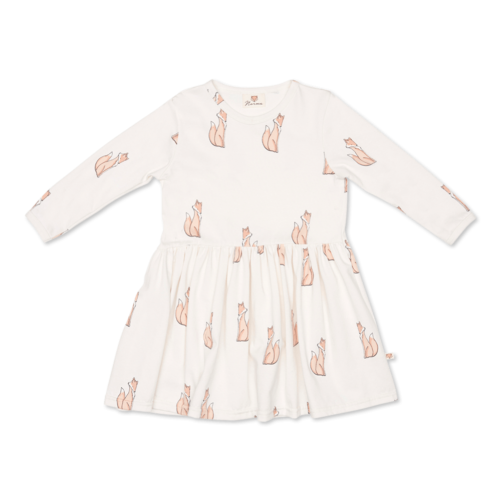 Laura Long Sleeve Dress, Nordic Fox