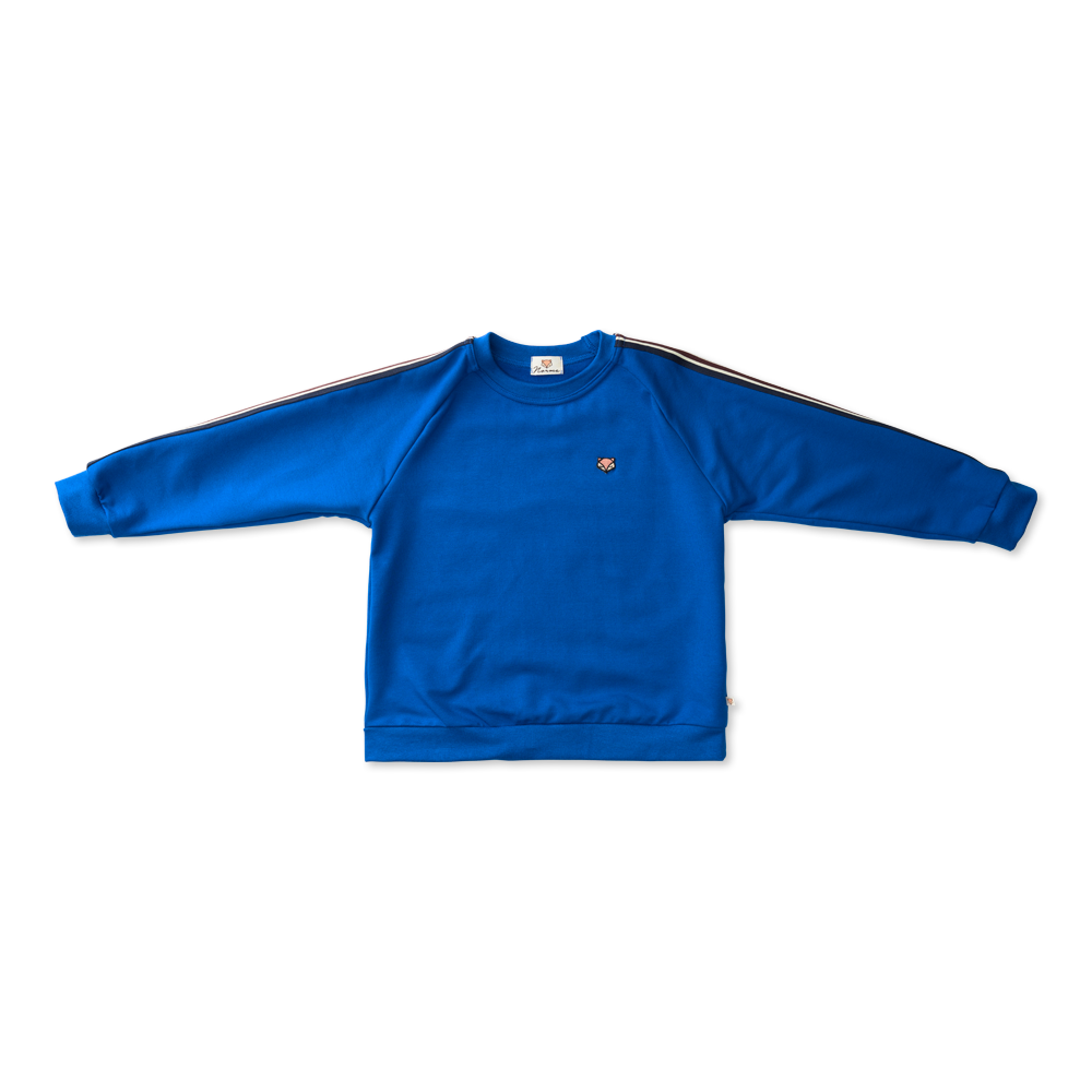 Norma Fox Tag Stripe Sweatshirt