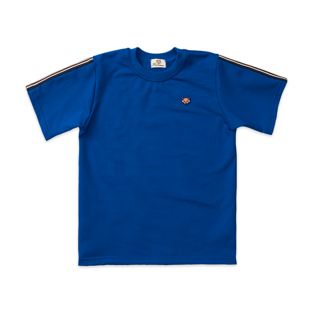 Adian Oversize Tee, Fox Tag Stripes