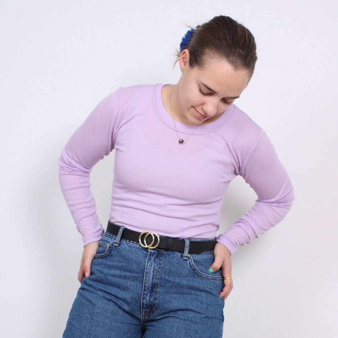 Ellen Bluse, Wool Rib