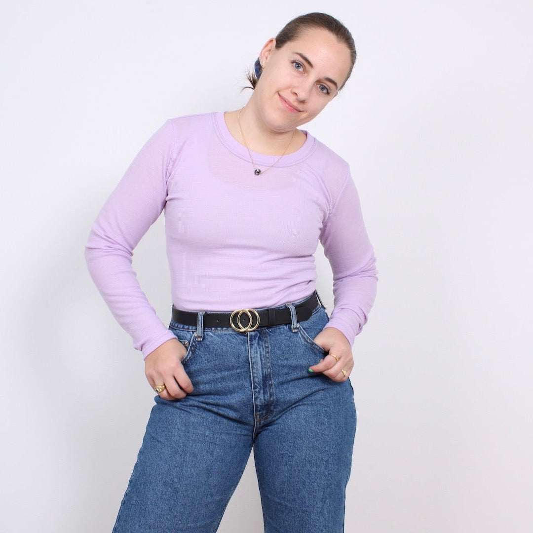 Ellen Bluse, Wool Rib