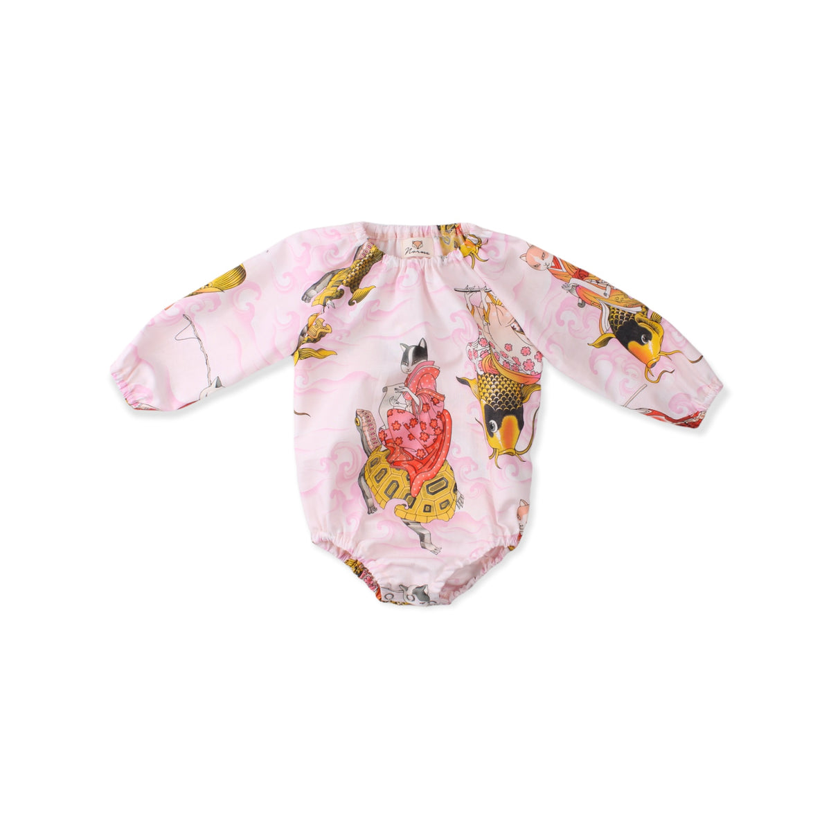 Marleen Baby Romper, Koi Cats