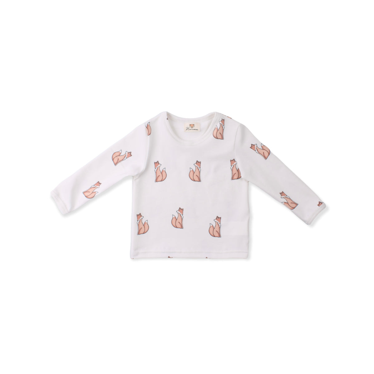 Billie Long Sleeve Tee, Nordic Fox