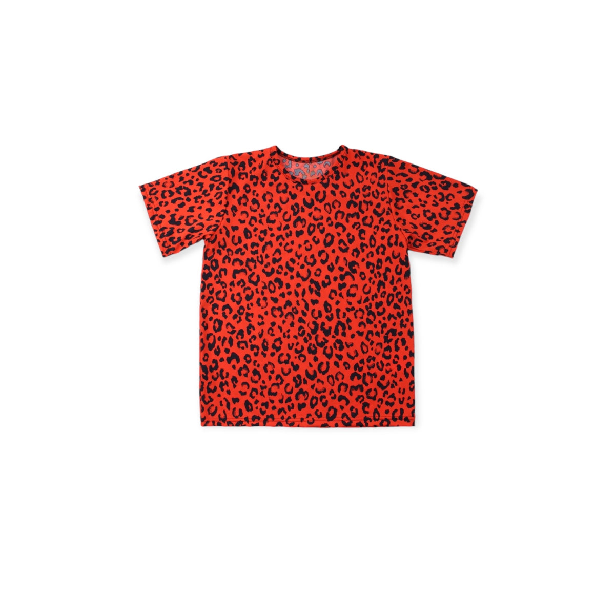 Adian Kortærmet Oversize Tee, Leo Run