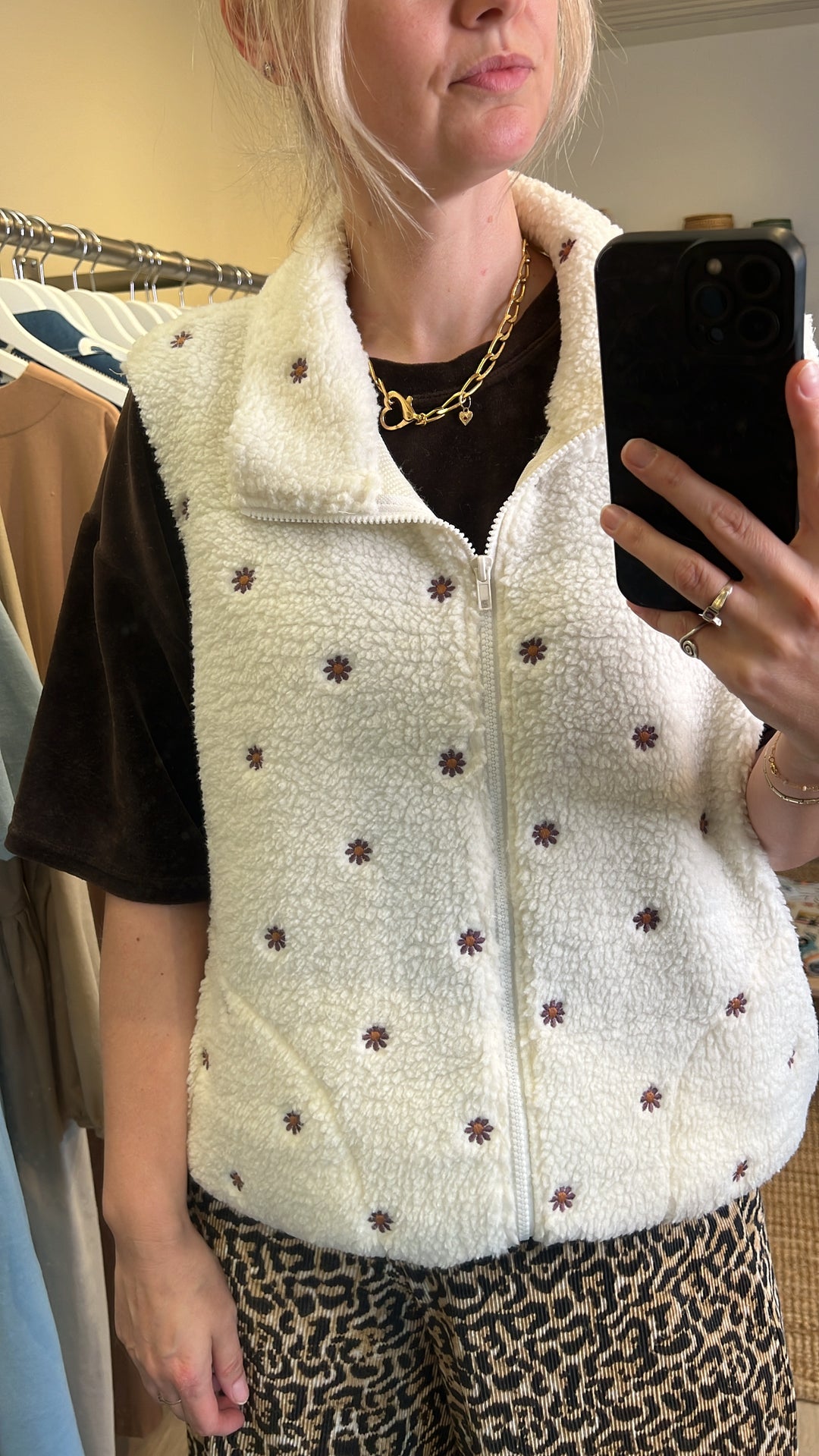 Quilted vest