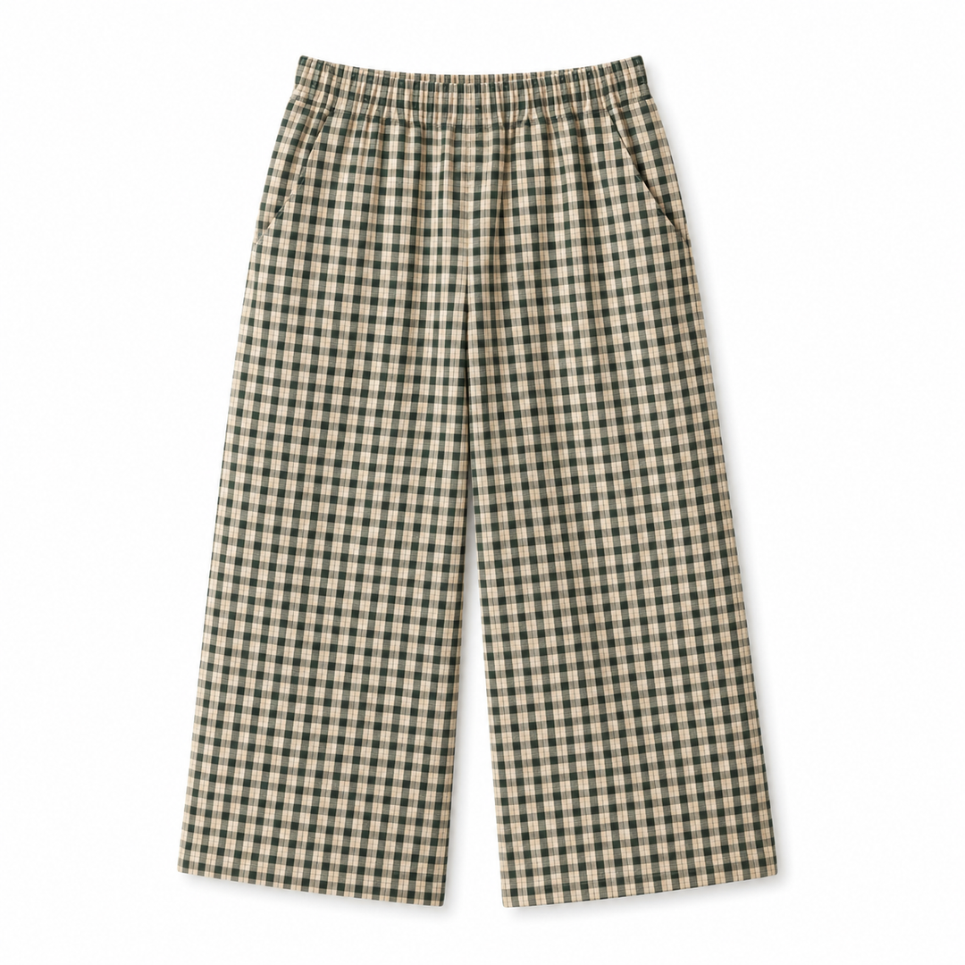 Frey Wide trousers, Plissé Leo