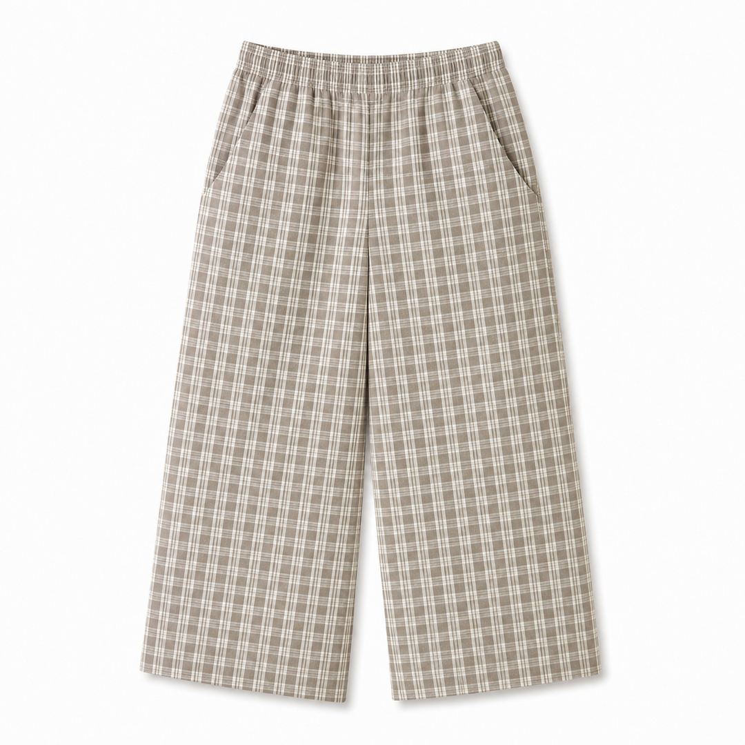 Frey Wide trousers, Plissé Leo