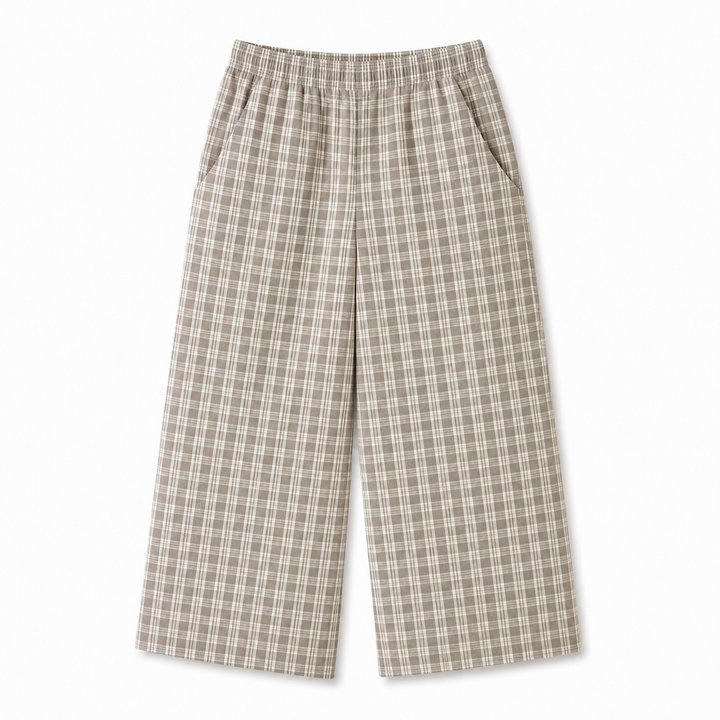 Frey Wide trousers, Plissé Leo