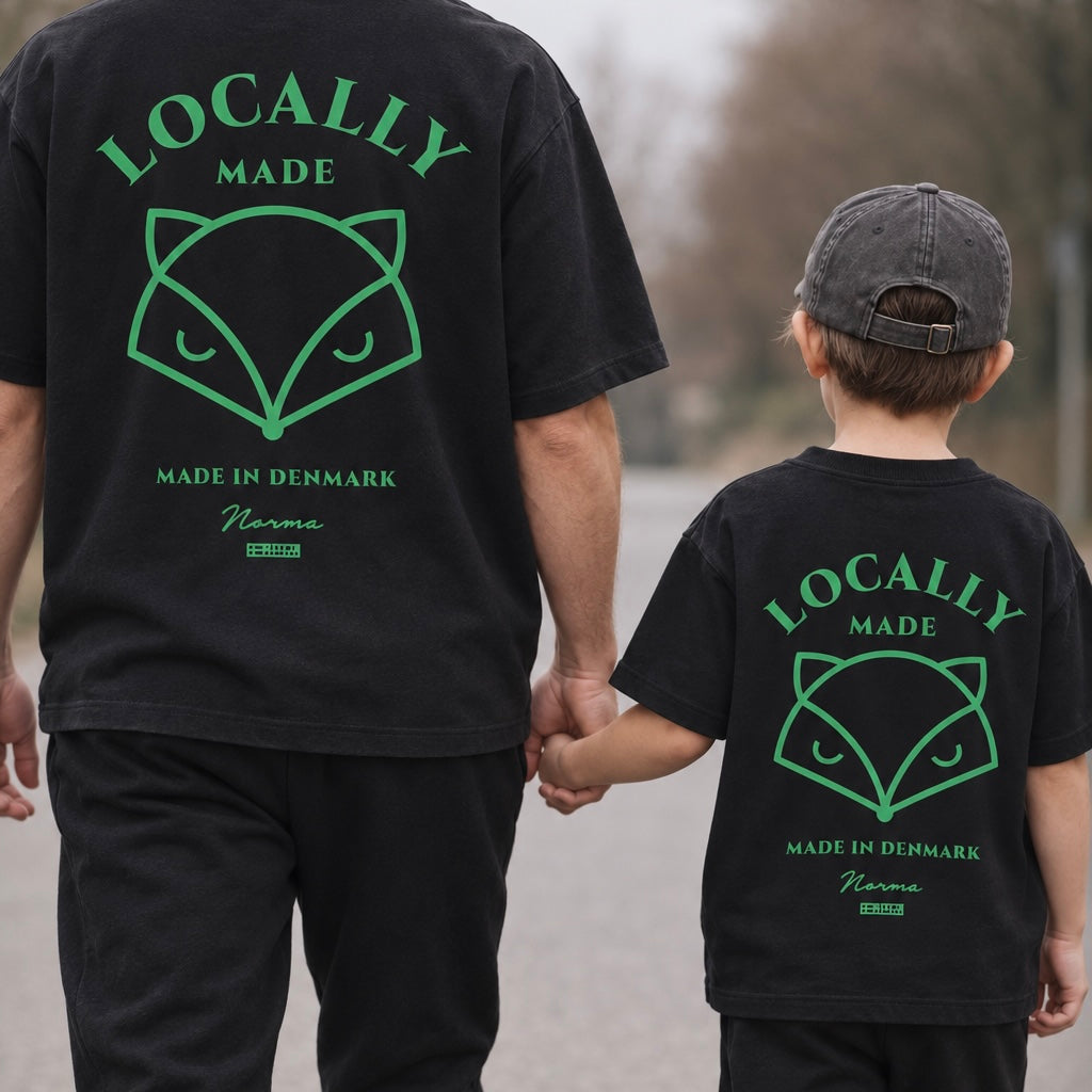 Tee FOX Black/Green #Farve_Black/Green