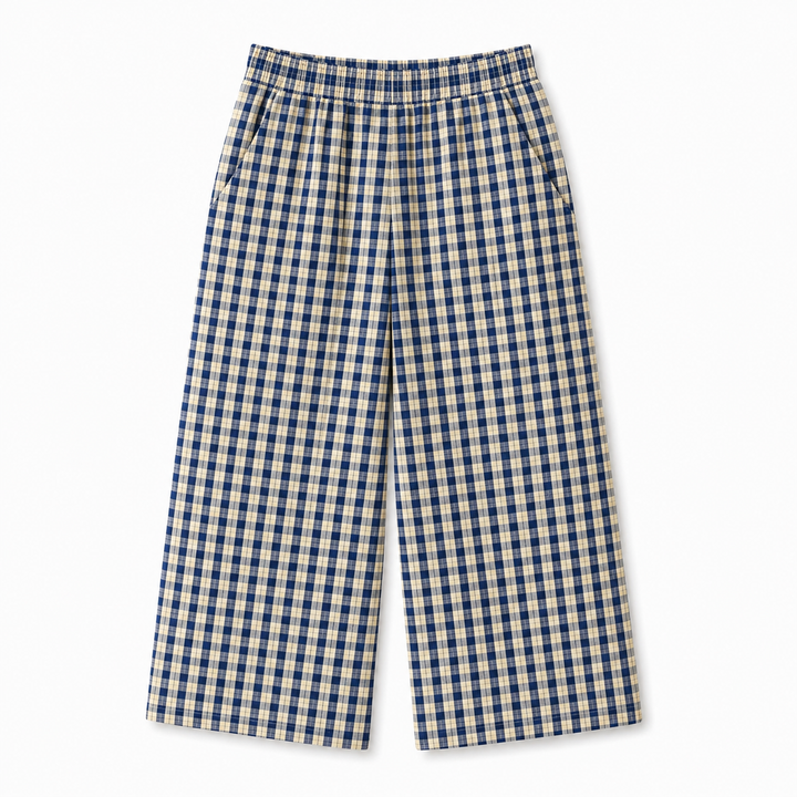 Frey Wide trousers, Plissé Leo