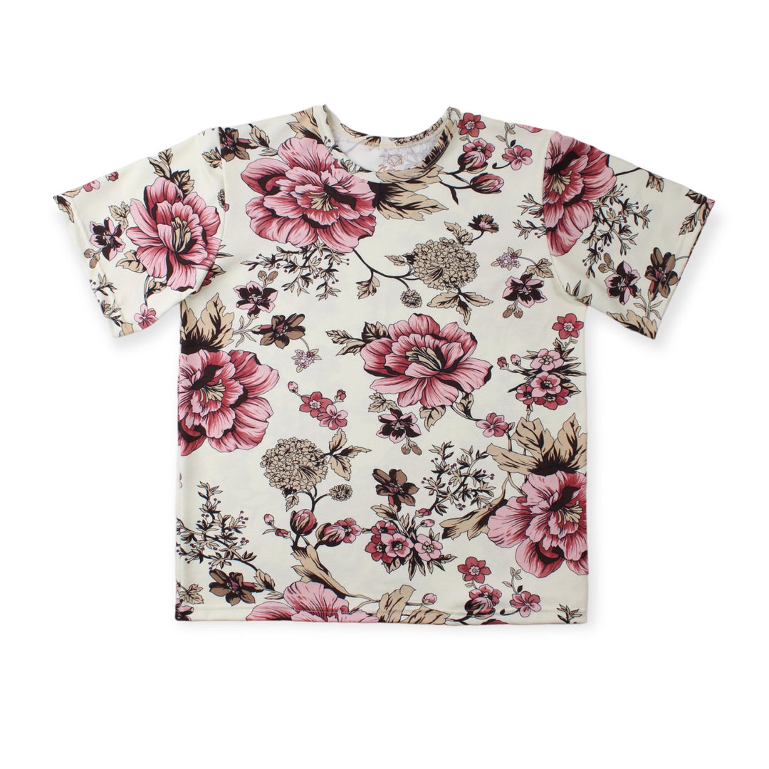 Adian Oversize Tee, Floral