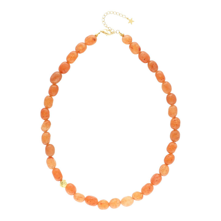 Vilma halskæde orange
