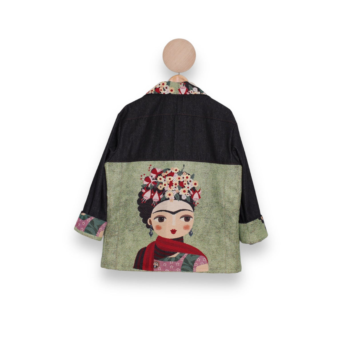 Frida Jakke, Black Flower Crown