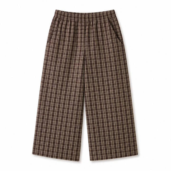 Frey Wide trousers, Plissé Leo