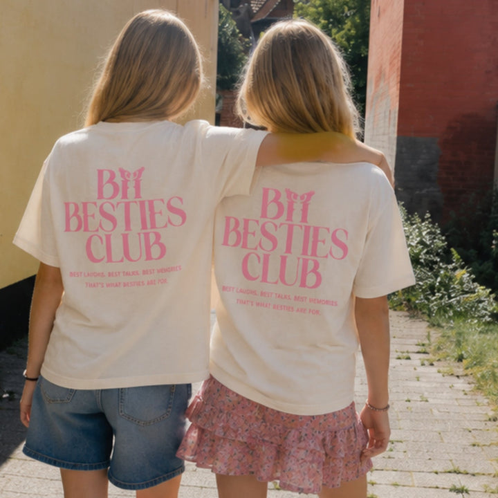 Tee, BFF Besties Club - til bedste veninder