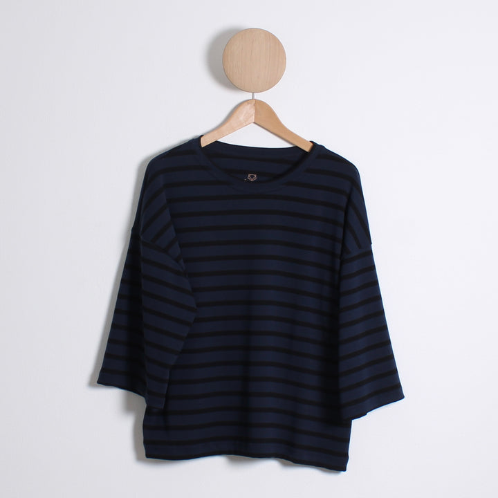 Stribet Oversize Bluse