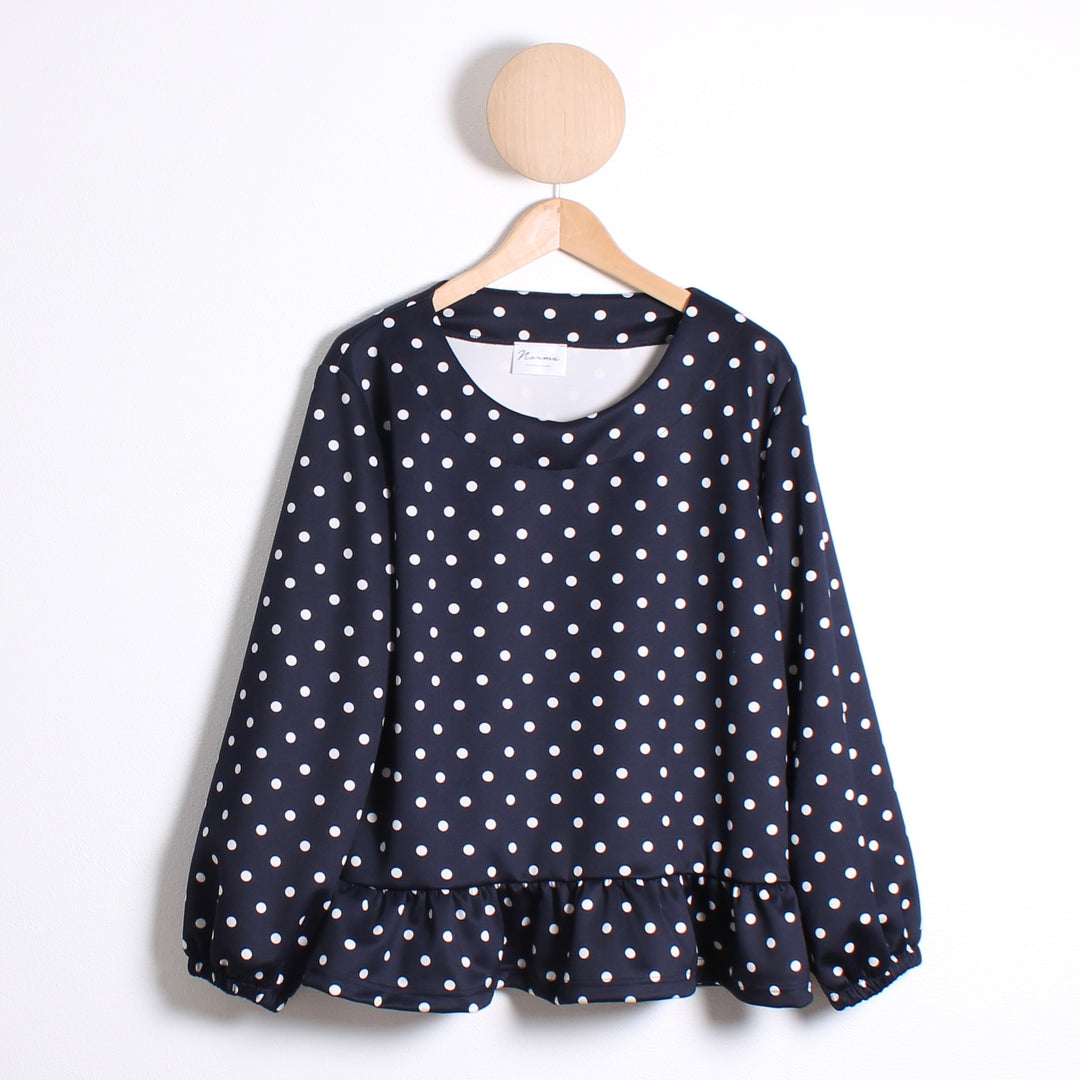 Ditte Bluse, Small Dots