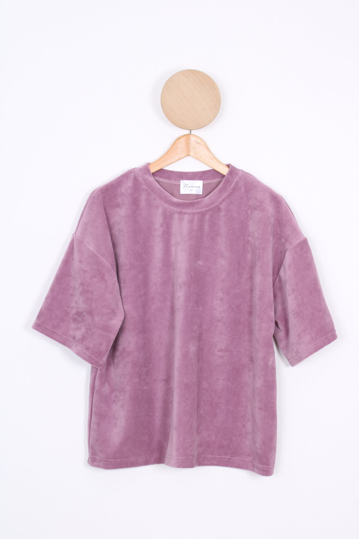 Velor Oversize Tee
