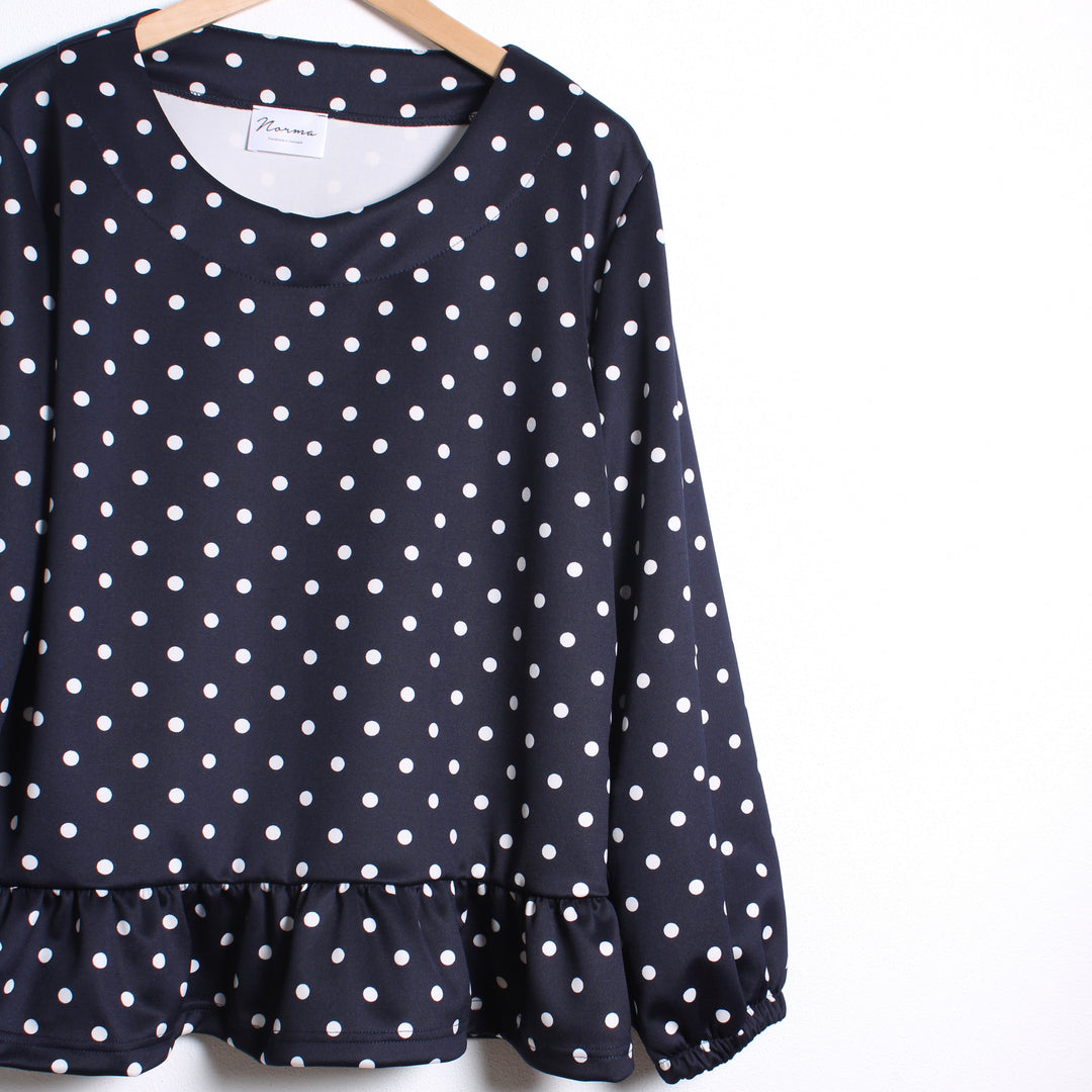 Ditte Bluse, Small Dots