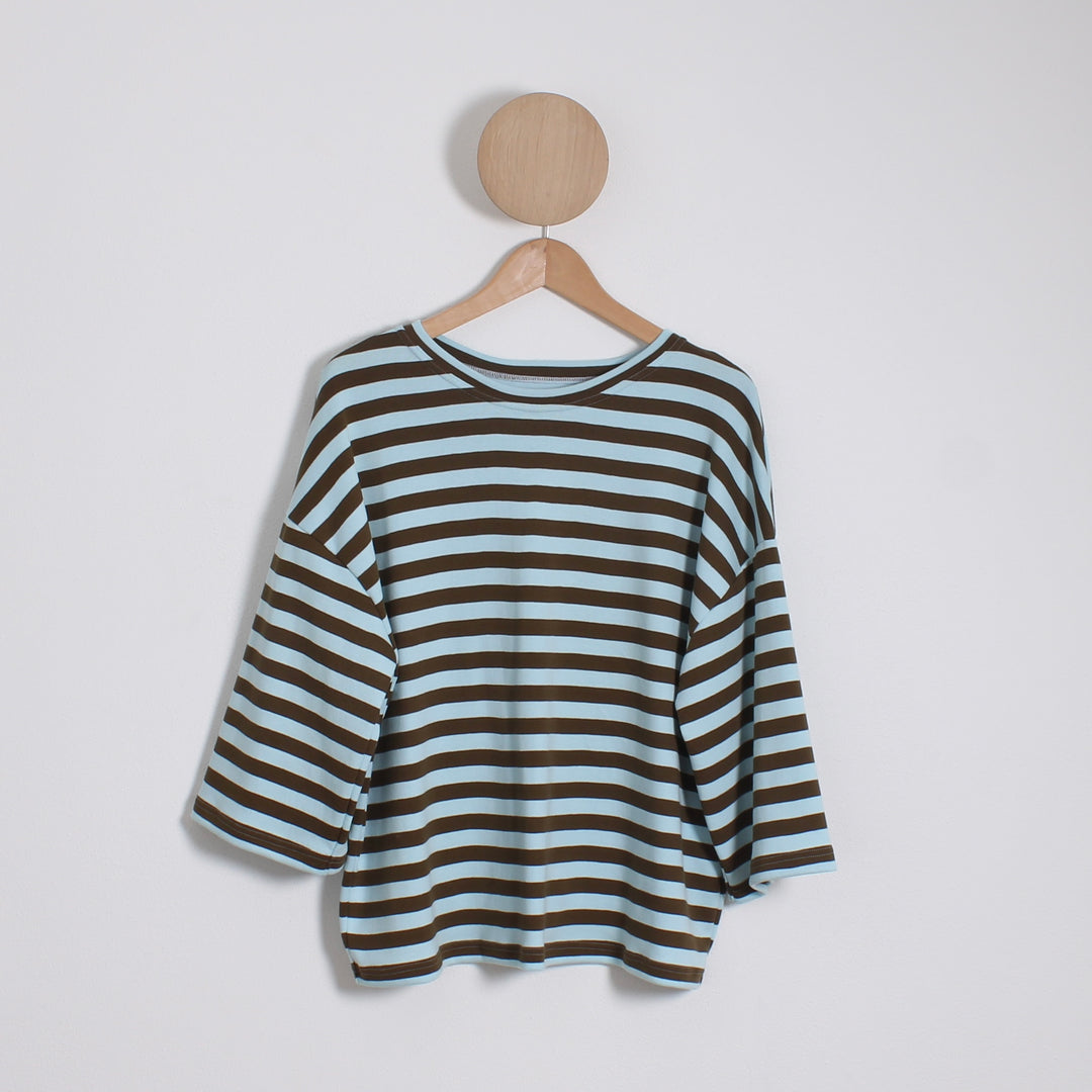 Stribet Oversize Bluse