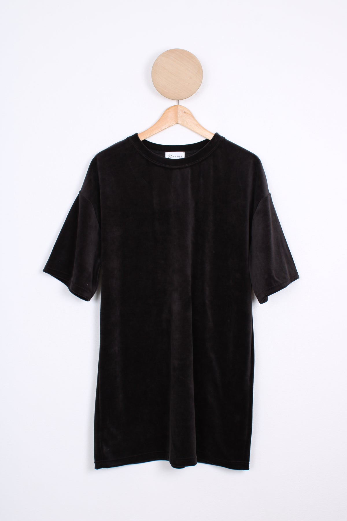 velour tunika black#Farve_black