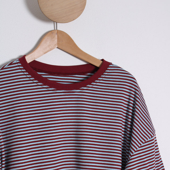 Stribet Oversize Bluse