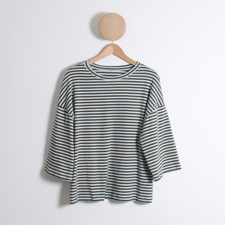 Stribet Oversize Bluse