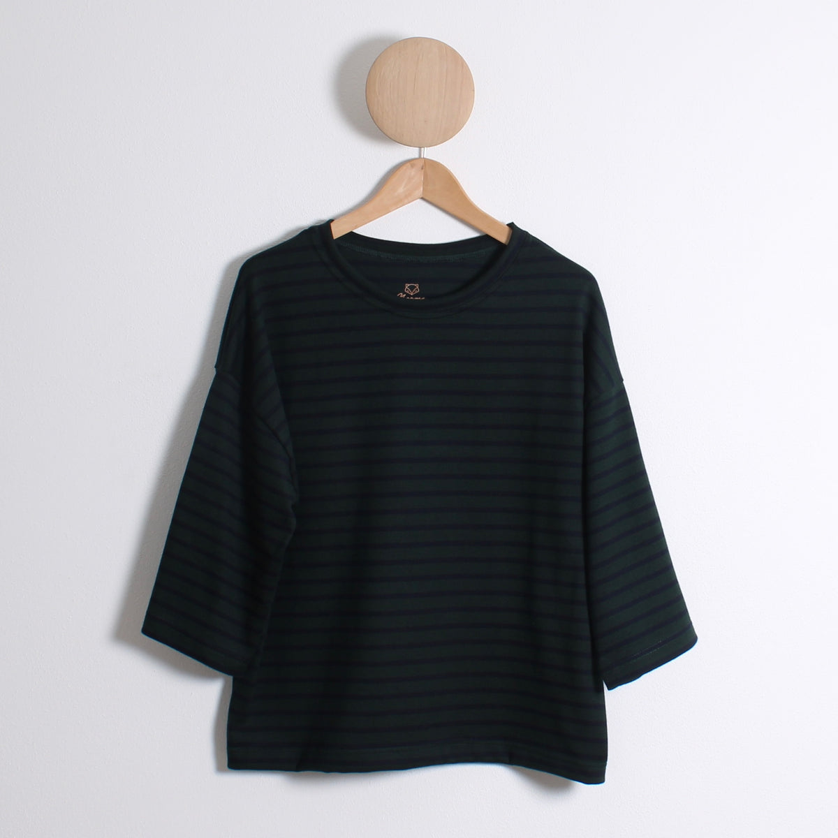Bluse oz bottle green / navy#Farve_bottle green/navy