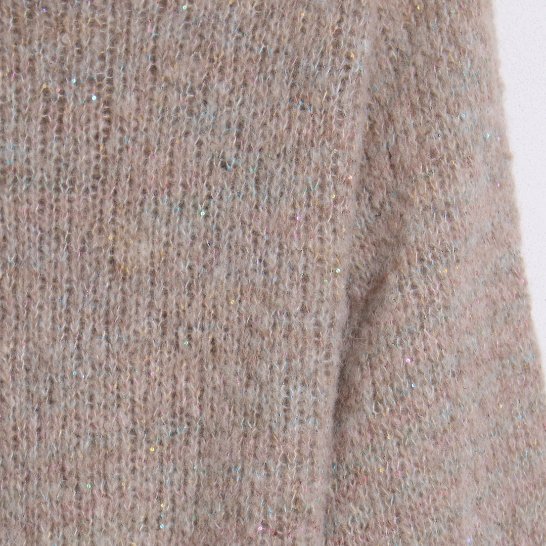 Strikket Bluse,  Fluffy mohair