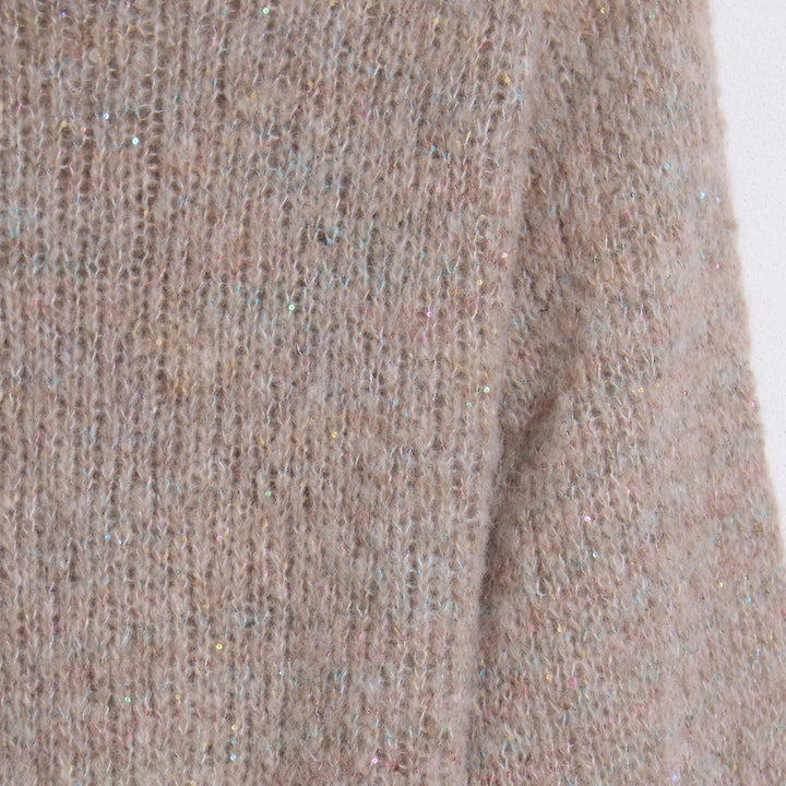 Strikket Bluse,  Fluffy mohair