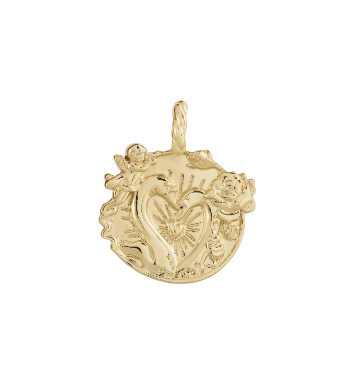 Love vedhæng, Forgyldt