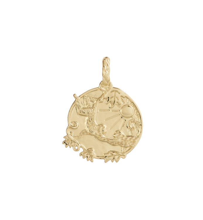 Friendship vedhæng, Forgyldt