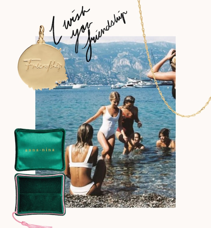 Friendship vedhæng, Forgyldt