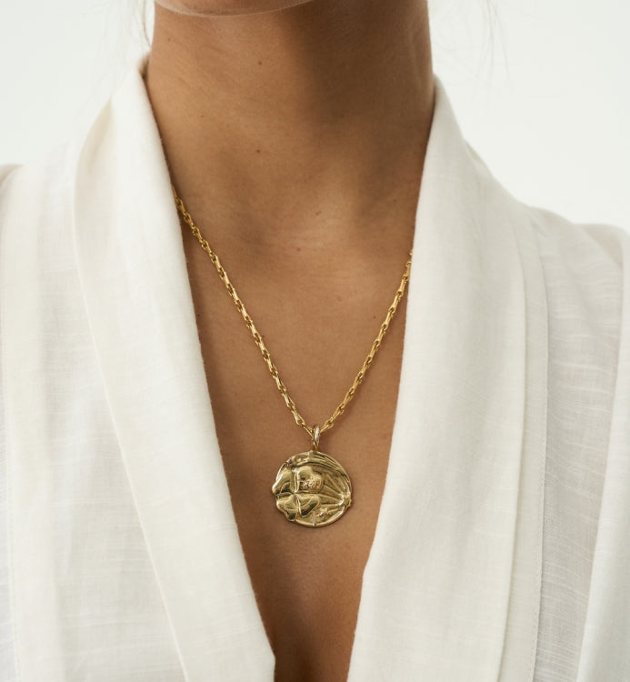 Luck vedhæng, Forgyldt