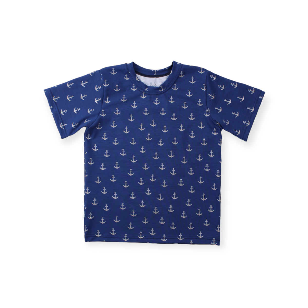 Adian Oversize Tee, Glitter Anchor